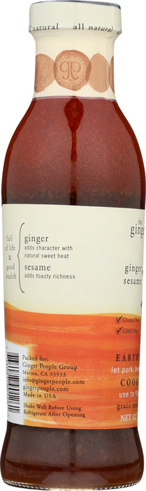 GINGER PEOPLE: Ginger Sesame Cooking Sauce, 12.7 oz