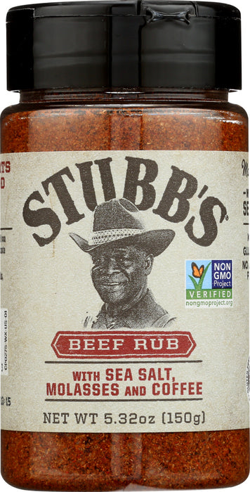 STUBBS: Beef Rub, 5.32 oz