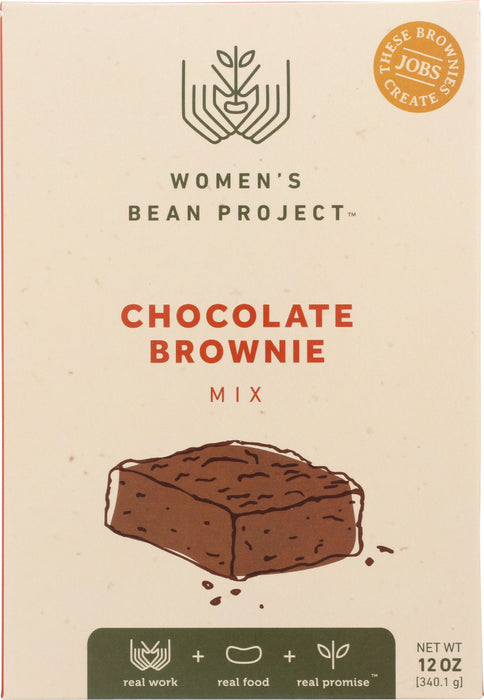 WOMENS BEAN PROJECT: Chocolate Brownie Mix, 12 oz