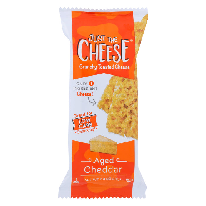 JUST THE CHEESE: Snack Bar Cheese Age Chdr, 0.8 oz