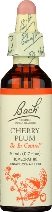 BACH ORIGINAL FLOWER REMEDIES: Cherry Plum, 0.7 oz