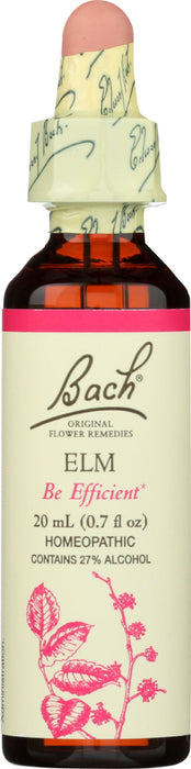 BACH ORIGINAL FLOWER REMEDIES: Elm, 0.7 oz
