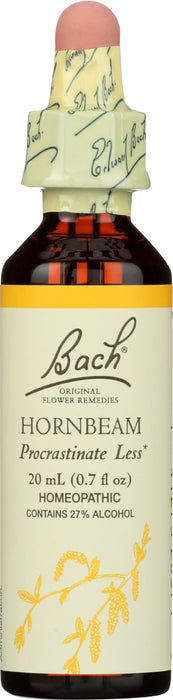 BACH ORIGINAL FLOWER REMEDIES: Hornbeam, 0.7 oz