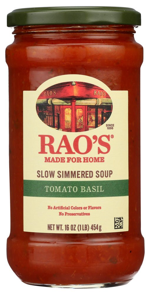 RAOS: Tomato Basil Slow Simmered Soup, 16 oz