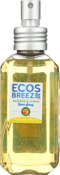EARTH FRIENDLY: Room Spray Bamboo & Lemon, 4 oz