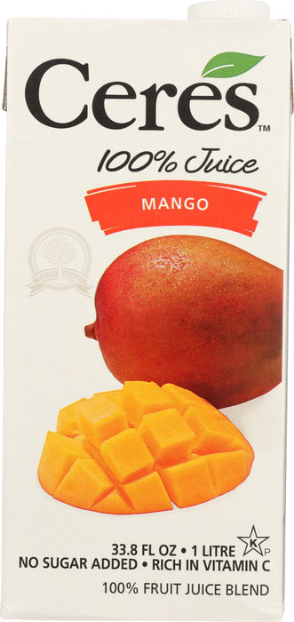 CERES: Juice Mango, 33.8 oz