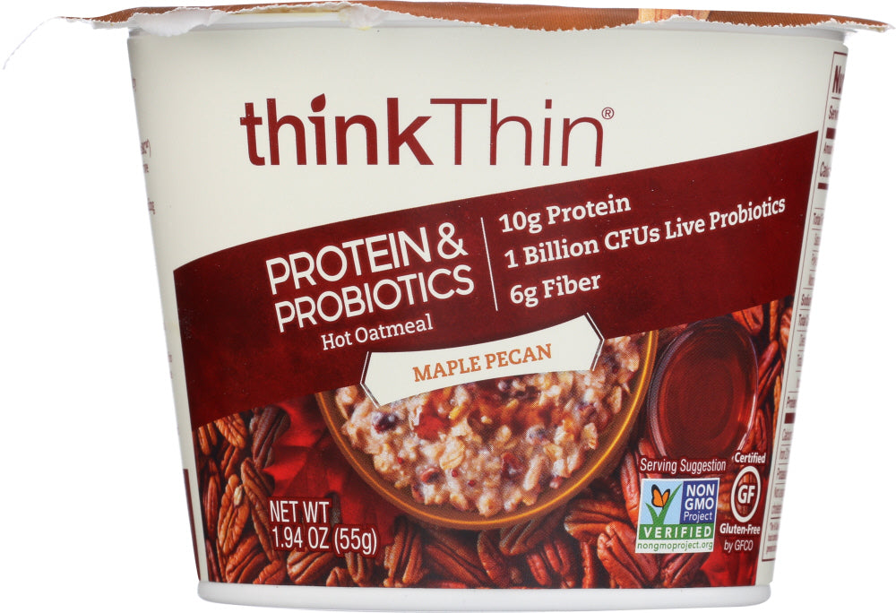 THINK THIN: Probiotic Maple Oatmeal PCN, 1.94 oz