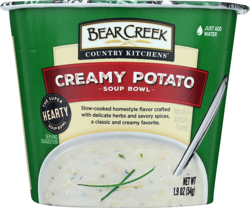 BEAR CREEK: Creamy Potato Soup Bowl, 1.9 oz