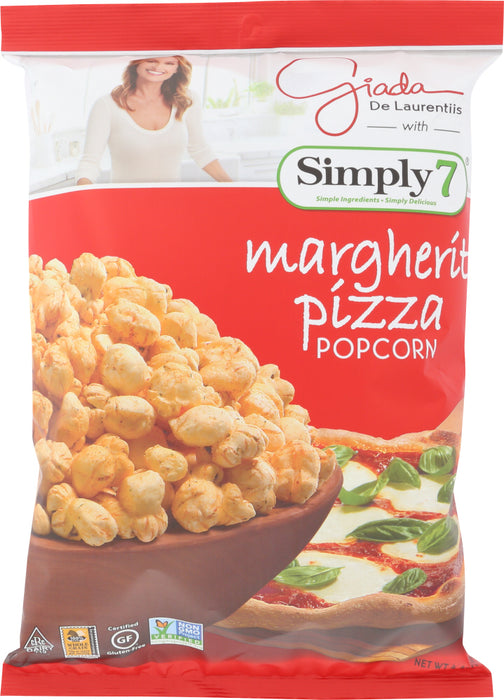 SIMPLY 7: Margherita Pizza Popcorn, 4.4 oz