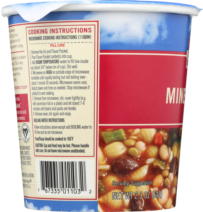DR MCDOUGALLS: Soup Big Cup Minestrone, 2.3 oz