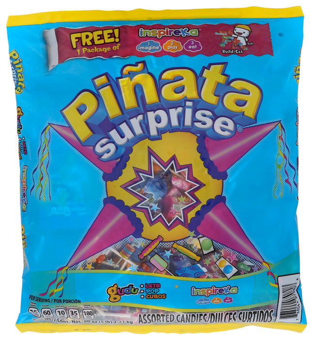 SONRICS: Pinata Surprise Candy Bag, 80 oz