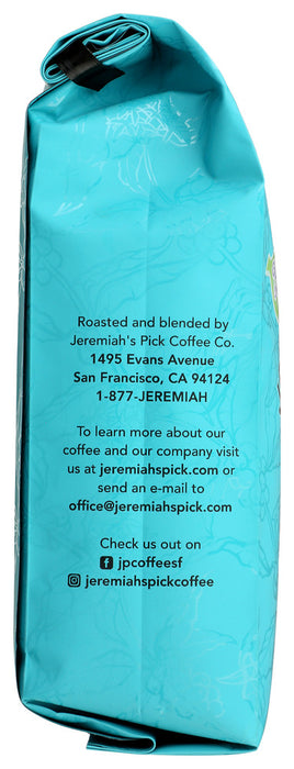 JEREMIAHS PICK COFFEE: French Roast Ground Coffee Organic, 10 oz