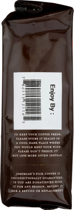 JEREMIAHS PICK COFFEE: Kona Blend Ground Coffee, 10 oz