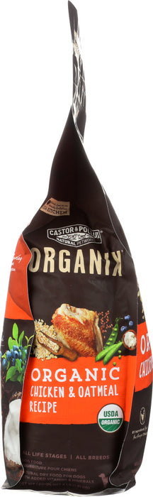 CASTOR & POLLUX: Organix Organic Chicken & Oatmeal Recipe, 4 lb