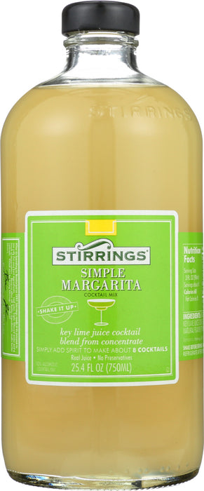 STIRRINGS: Margarita Mix, 750 ml