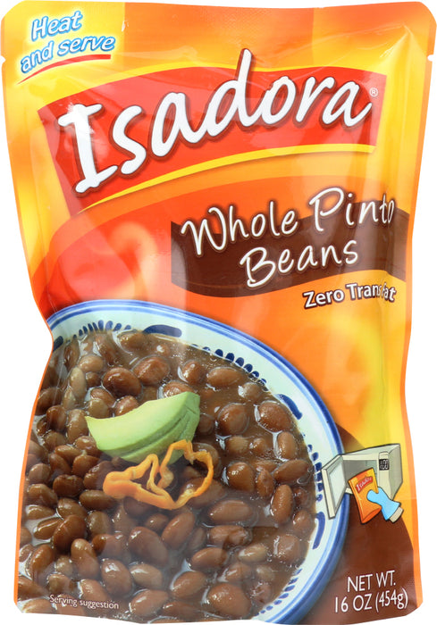 ISADORA: Whole Pinto Beans, 16 oz