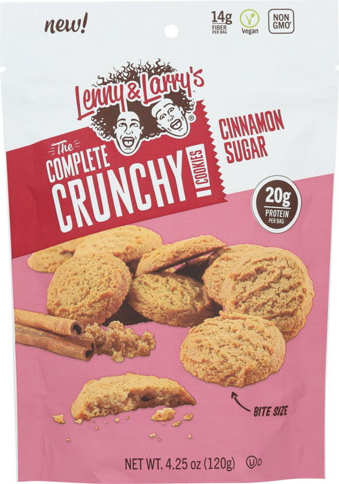 LENNY & LARRYS: Cookie Cinnamon Sugar Crunchy, 4.25 oz