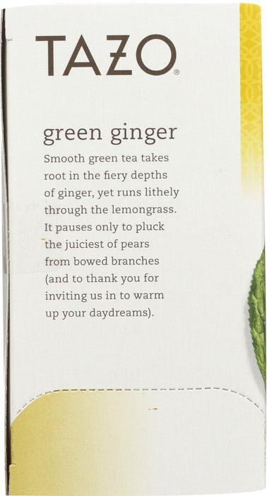 TAZO: Tea Green Ginger, 1.5 oz