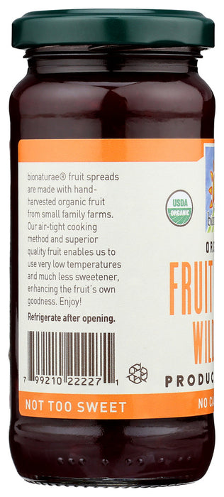BIONATURAE: Organic Fruit Spread Wild Berry, 9 oz