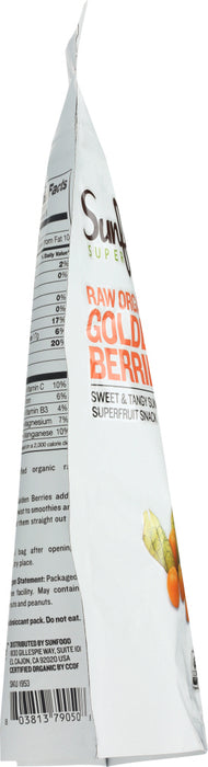 SUNFOOD SUPERFOODS: Organic Golden Berries, 8 oz