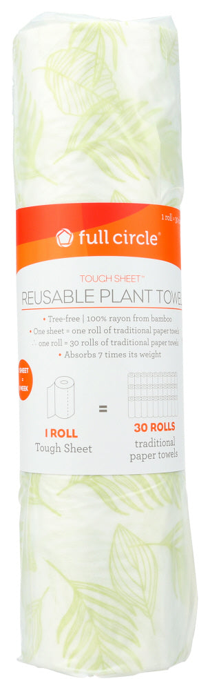 FULL CIRCLE HOME: Touch Sheet Reusable Plant Towel, 1 ea - No Brand For Less