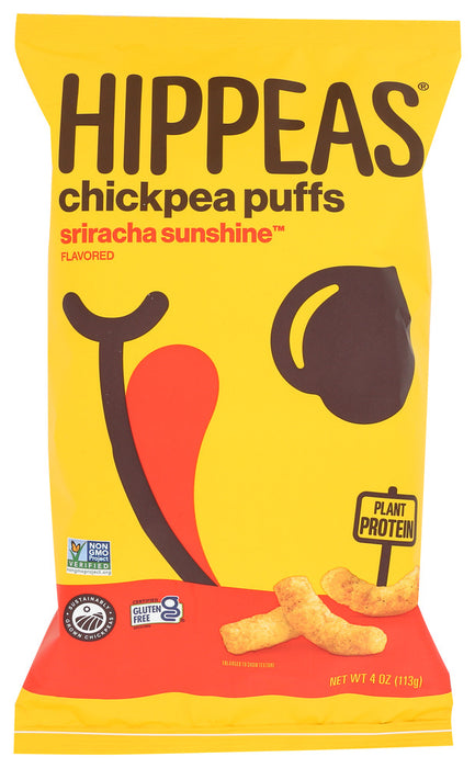 HIPPEAS: Sriracha Sunshine Chickpea Puffs, 4 oz