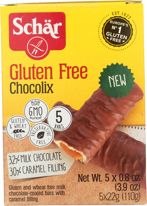 SCHAR: Cookie Chocolate Gluten Free, 3.9 oz