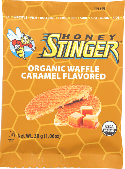 HONEY STINGER: Waffle Caramel, 1 oz