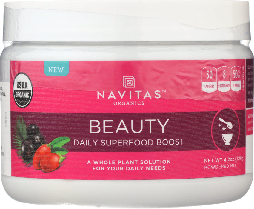 NAVITAS: Beauty Daily Superfood Boost, 4.2 oz