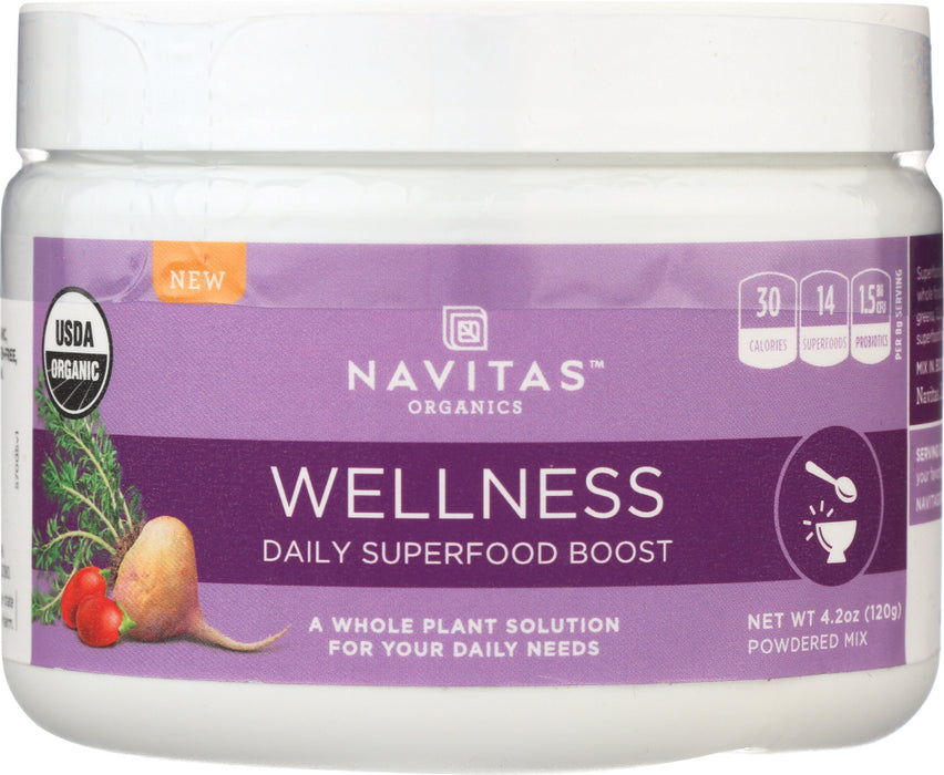 NAVITAS: Wellness Daily Superfood Boost, 4.2 oz