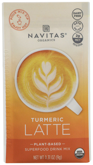 NAVITAS ORGANIC: Turmeric Latte, 0.31 oz