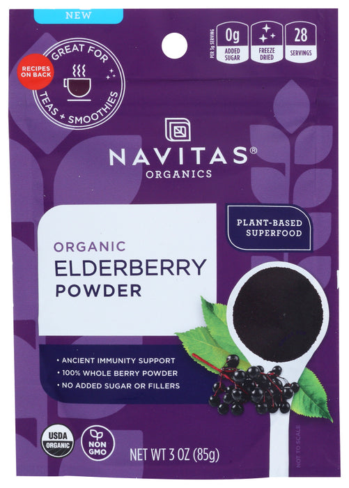 NAVITAS: Elderberry Powder, 3 oz