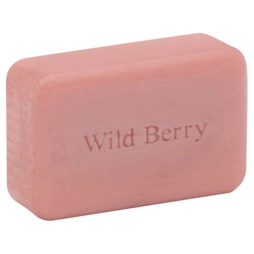 ONE WITH NATURE: Dead Sea Mineral Wildberry Soap Bar, 4 oz