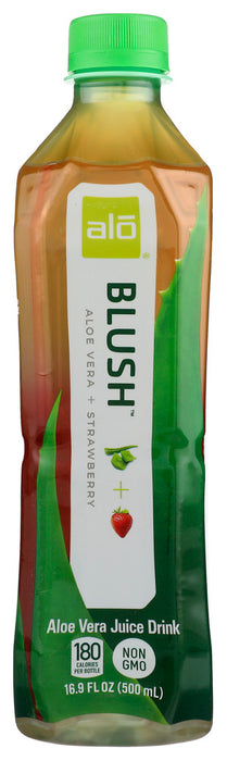 ALO: Blush Aloe Strawberry, 16.9 fo