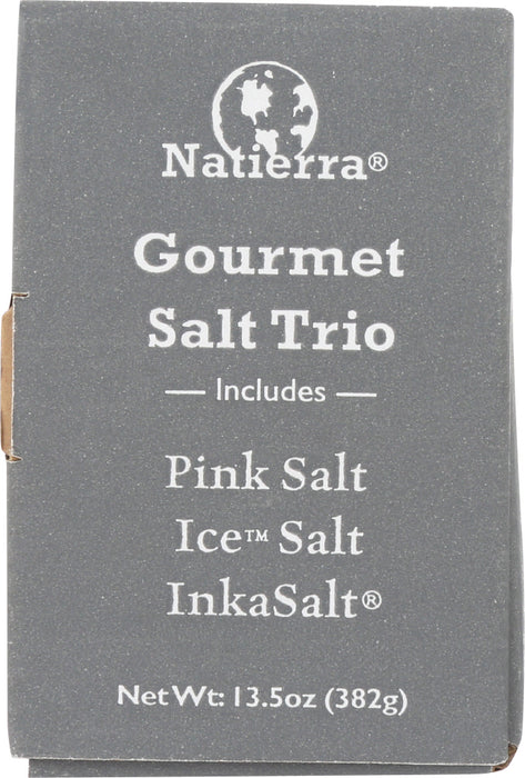 NATIERRA: Gourmet Salt Trio, 13.5 oz