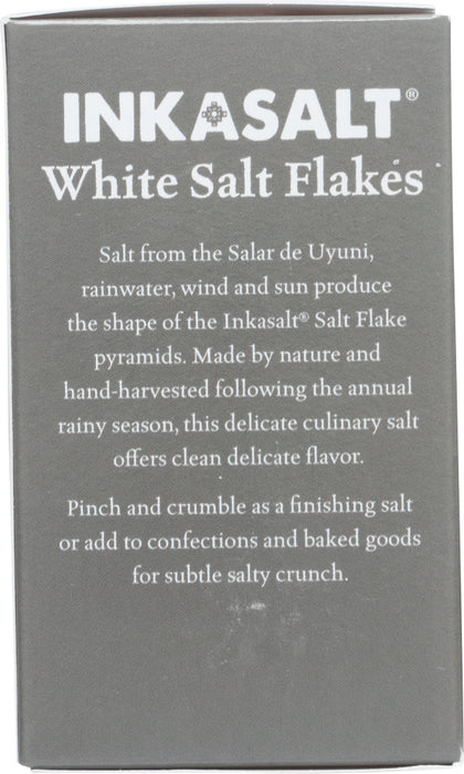 NATIERRA: Inkasalt White Salt Flakes, 8.5 oz