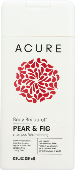 ACURE: Body Beautiful Shampoo Pear & Fig, 12 fl oz