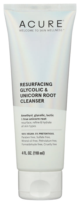 ACURE: Cleanser Resurfcng Root, 4 fo