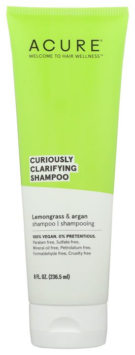 ACURE: Curiously Clarifying Shampoo, 8 fo