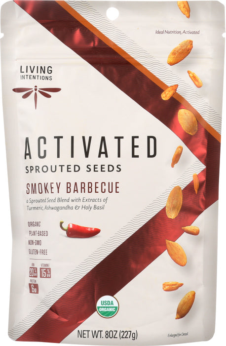 LIVING INTENTIONS: Seed Sprouted Smoky BBQ, 8 oz