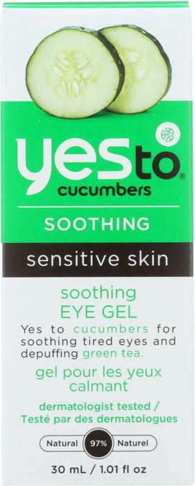YES TO: Soothing Eye Gel Cucumber, 1 fo