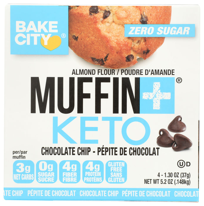 BAKE CITY: Muffin Chocolate Chip, 5.2 oz