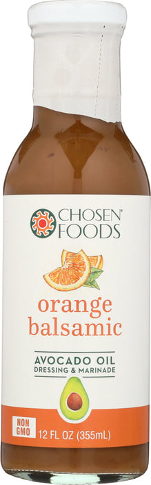 CHOSEN FOODS: Orange Balsamic Dressing, 12 oz