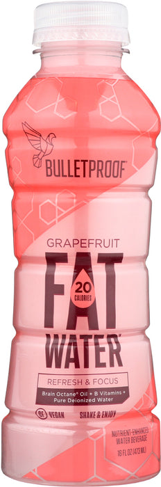 BULLETPROOF: Fat Water Grapefruit, 16 fo