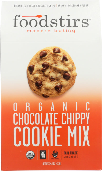 FOODSTIRS: Organic Chocolate Chippy Cookie Mix, 14.5 oz