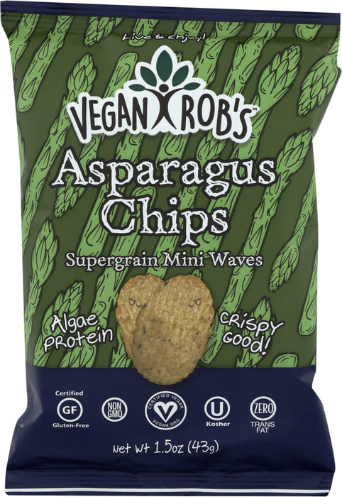 VEGANROBS: Asparagus Chips, 1.5 oz