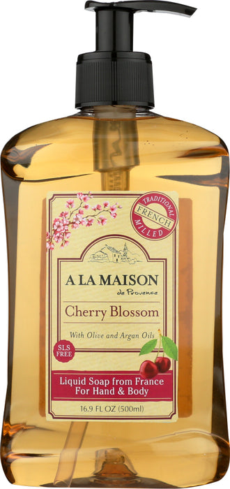 A LA MAISON: Soap Liq Cherry Blossom, 16.9 fo