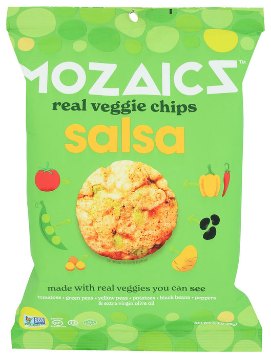 MOZAICS: Salsa Real Veggie Chips, 3.5 oz