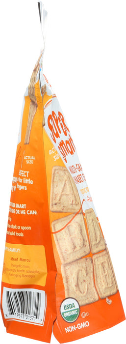 HAPPY TOT: Snack Van Oat Flax Multi, 4.4 oz