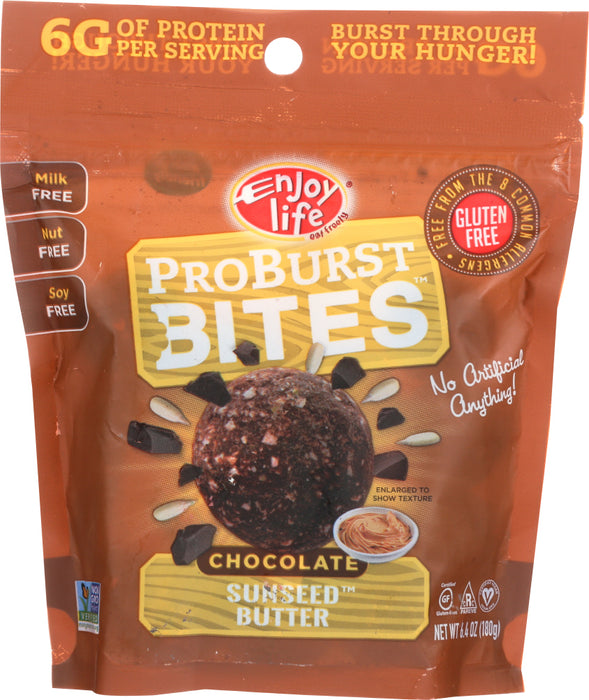 ENJOY LIFE: Sunseed Butter Proburst Bites, 6.4 oz - No Brand For Less 